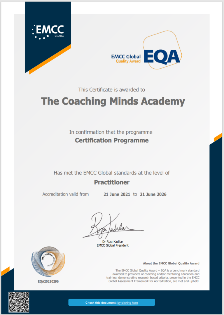EMCC Accredited Programmes | Coaching Minds Global
